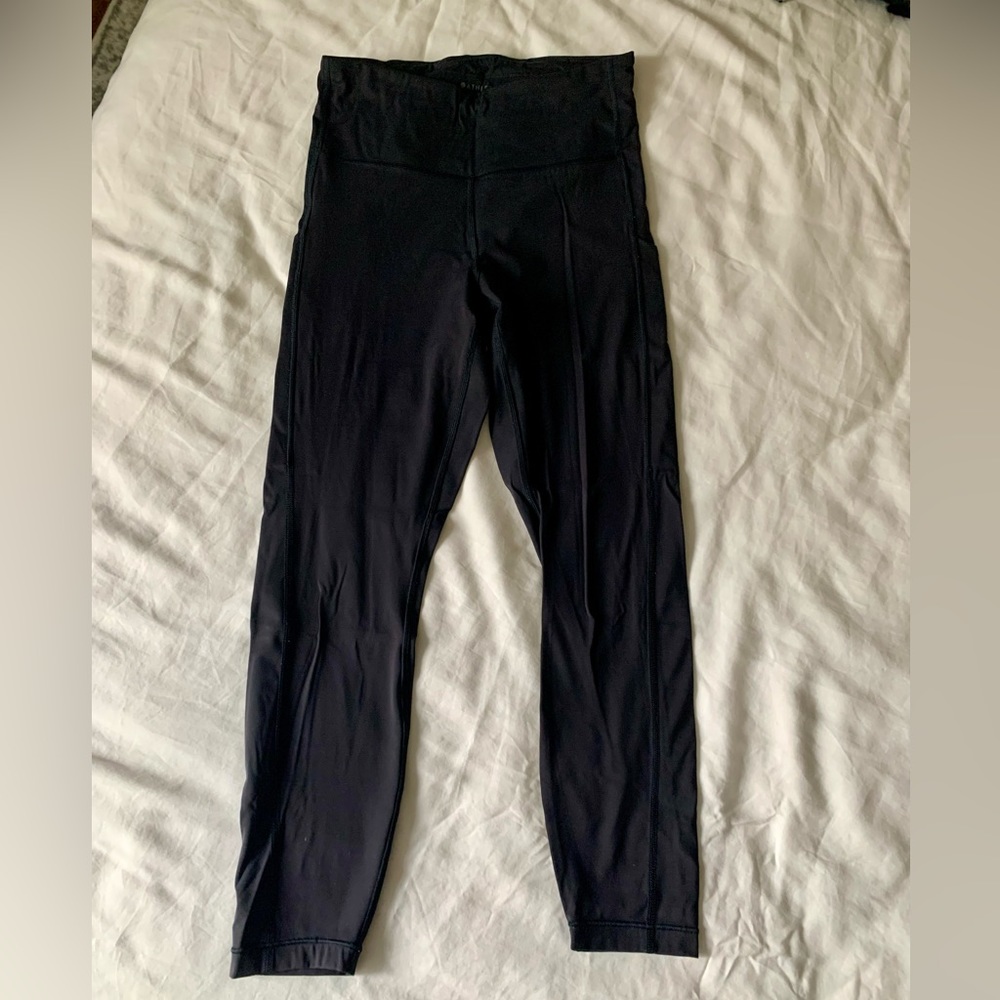 Athleta Black Leggings with Pockets